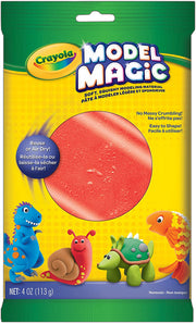 MODEL MAGIC 4oz PKG RED